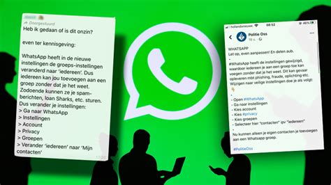 Politie waarschuwt: 'Wijzig je WhatsApp.